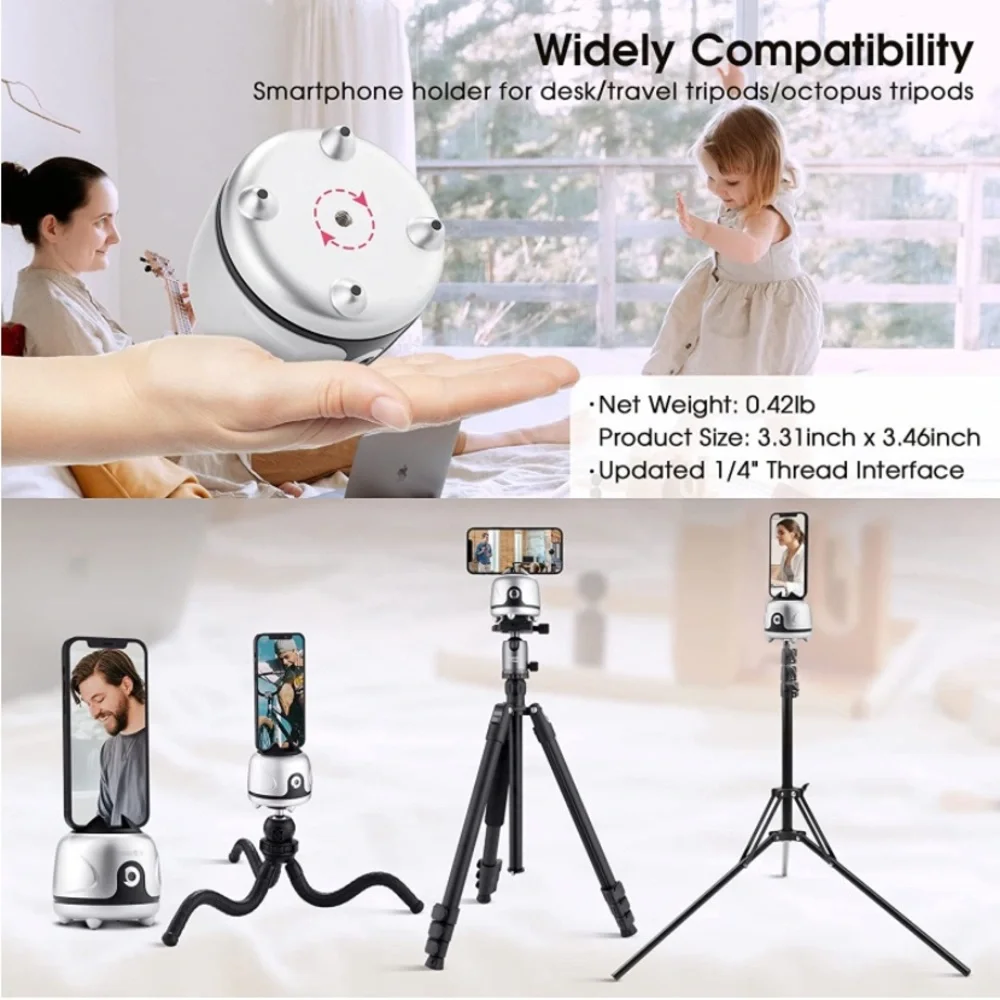 PHOSNOVA 2022 New Upgrade Auto Face Tracking Phone Holder